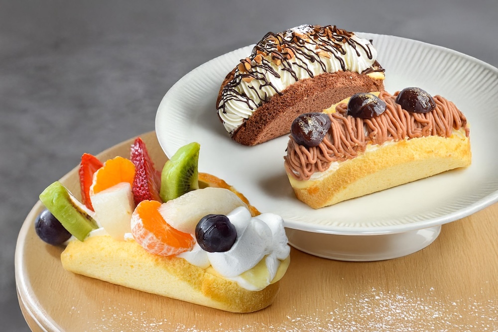 「お菓子の太陽」オムレット3種のイメージ