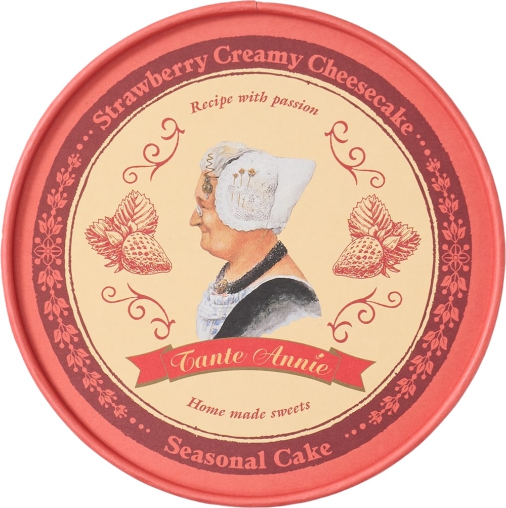 「ストロベリークリーミーチーズケーキ」イメージ