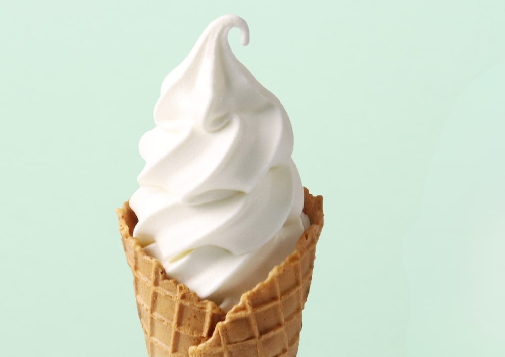 「あさぎり牛乳ソフトクリーム」税込み540円