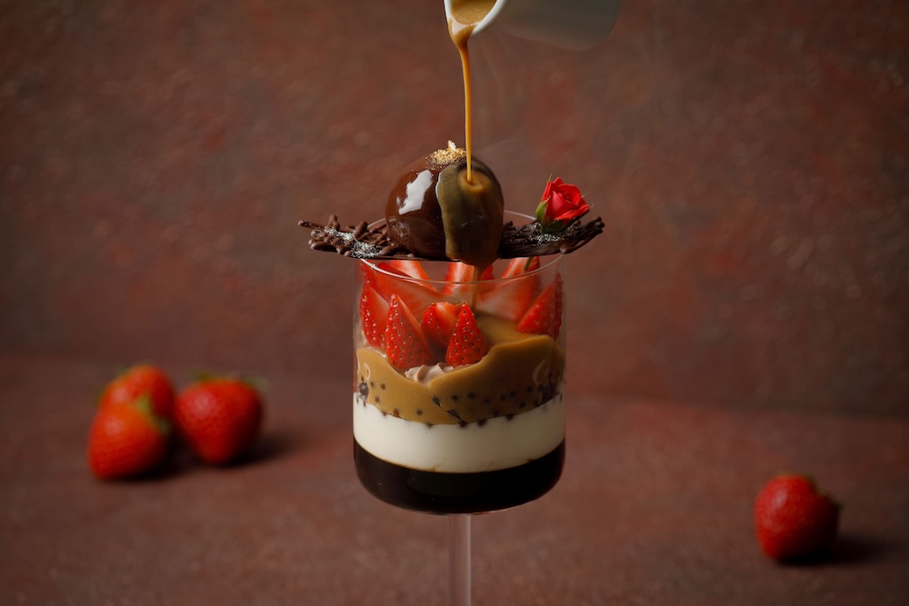 「まりひめのティラミスパフェ スモークエッセンス」イメージ