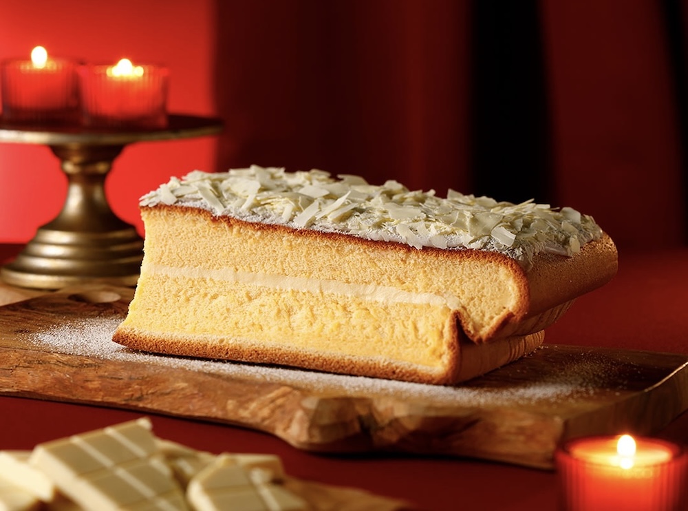 「雪降るブッシュドノエルカステラ」イメージ