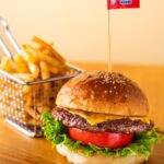 「毛和牛のスマッシュバーガー」税込み1,958円