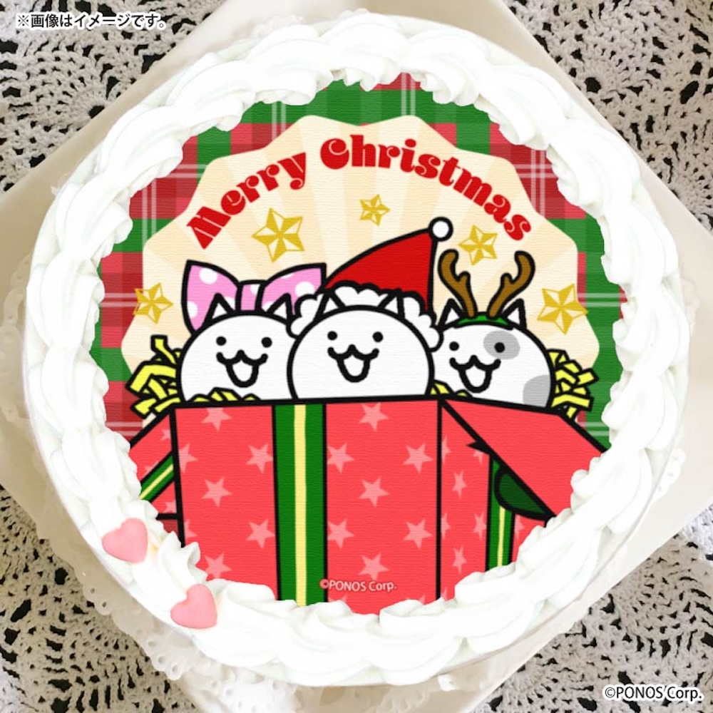 「クリスマスプリケーキ」イメージ
