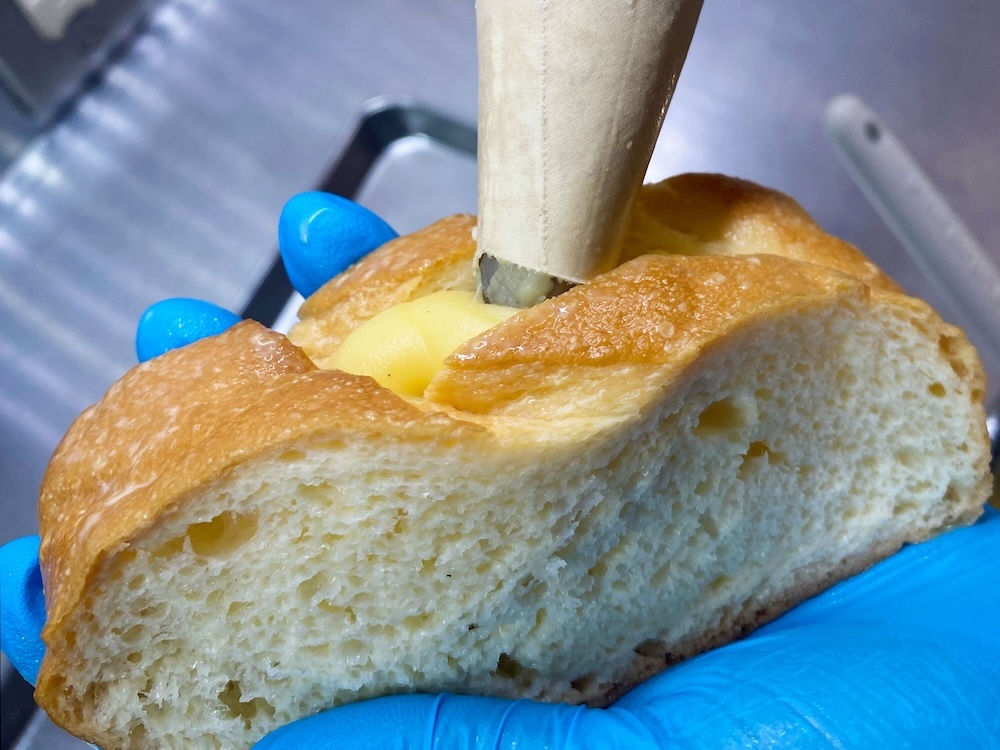 「カスタード in フレンチトースト」イメージ