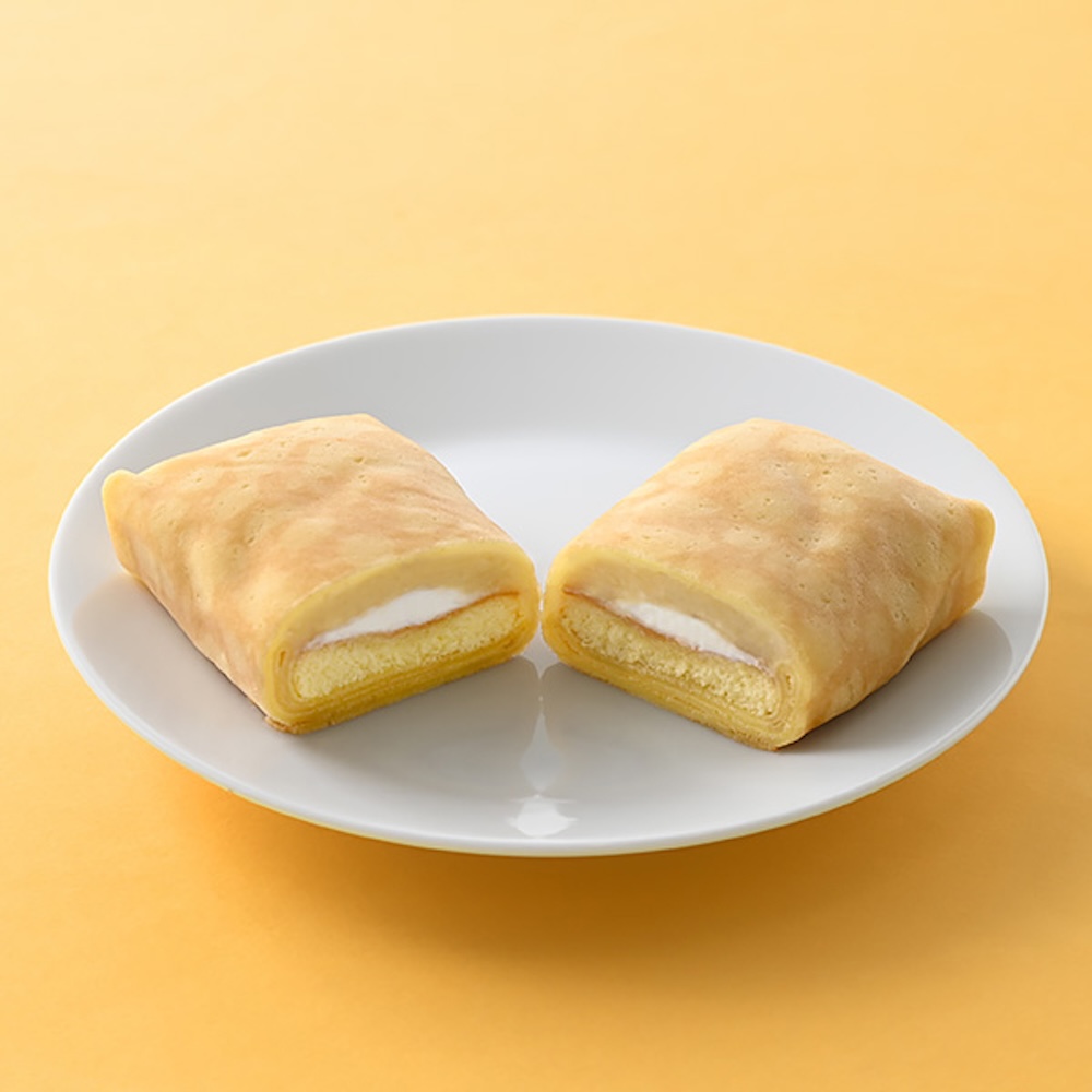 「バナナかすたあどクレープ」イメージ