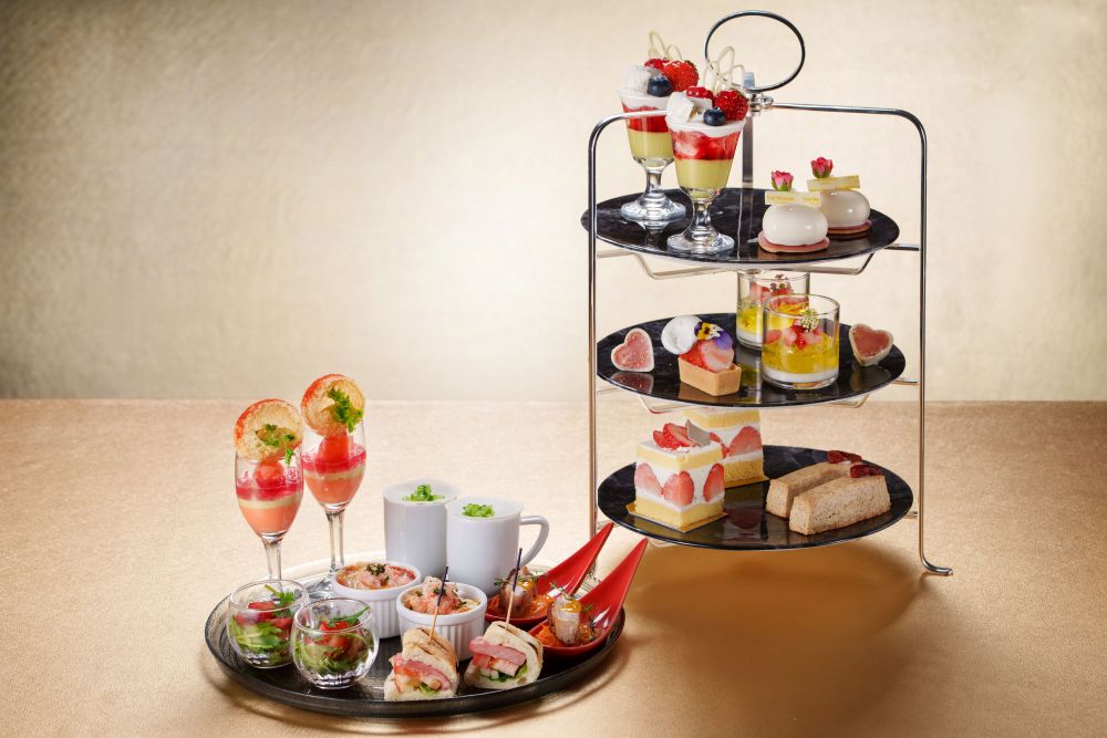 平日の「シャイニー ストロベリー アフタヌーンティー（Shiny Strawberry Afternoon Tea）」イメージ