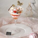 「ロゼスパークル・ホワイトクリスマスパフェ」イメージ