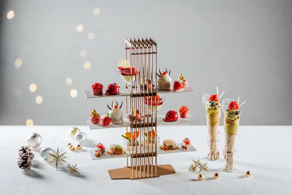 「いちごクリスマスアフタヌーンティー～Strawberry Noël～」税込み6,500円から（サービス料含む）