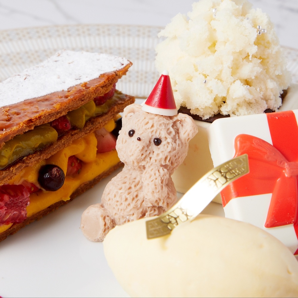 デザートプレート「ノエル ミルフィーユ 2025」イメージ