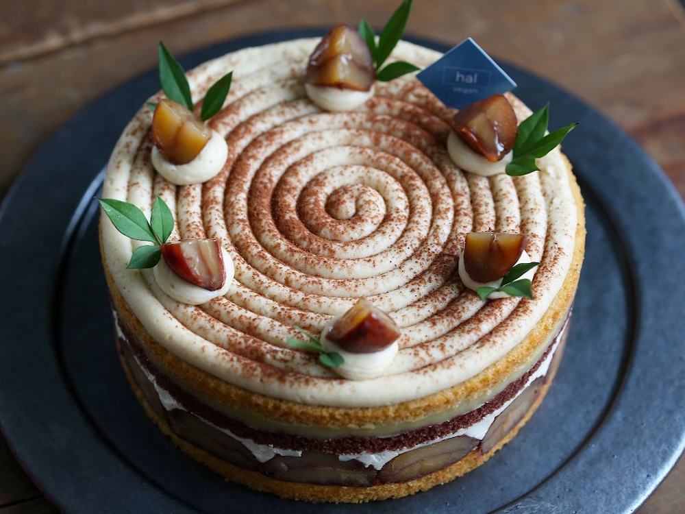 「和栗のメイプルショートケーキ」ピース・税込み880円〜