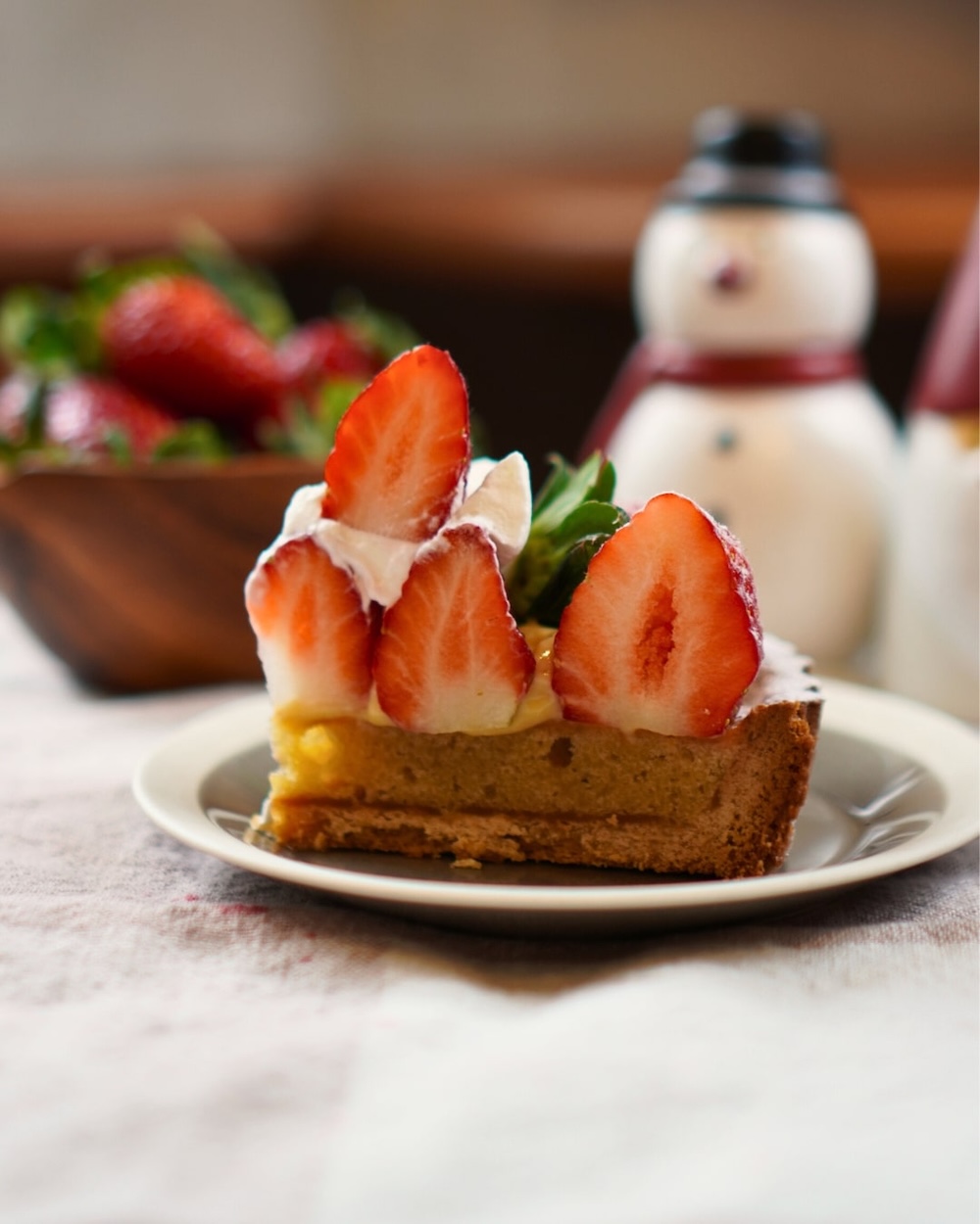 「完熟いちごたっぷりクリスマスタルト」5,500円