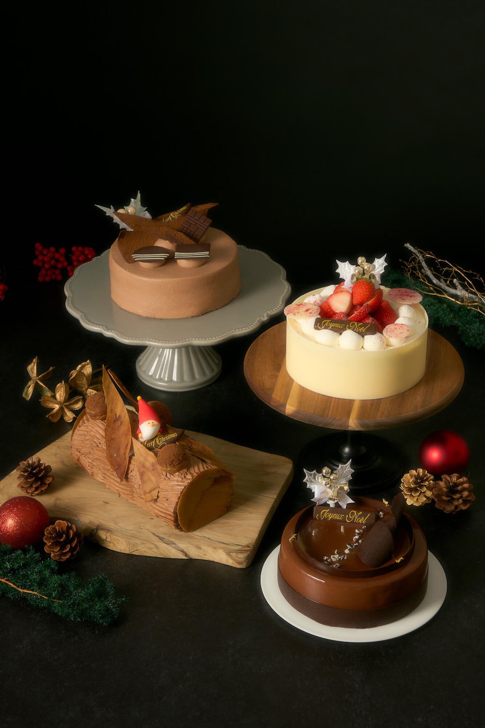 「ミニマル」祖師ヶ谷大蔵店の2025年クリスマスケーキのイメージ