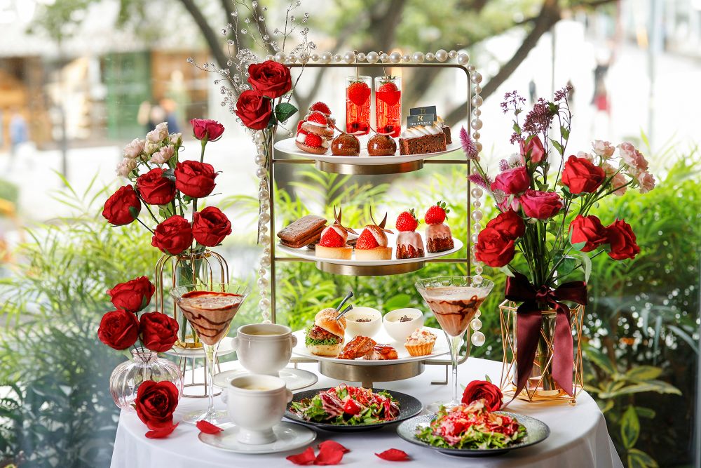 「～Red Luxe～ ストロベリー&ショコラ アフタヌーンティー」イメージ
