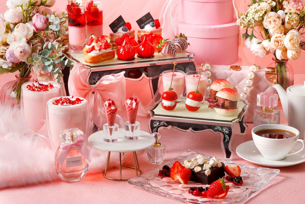 「ストロベリーブルーム アフタヌーンティー」イメージ