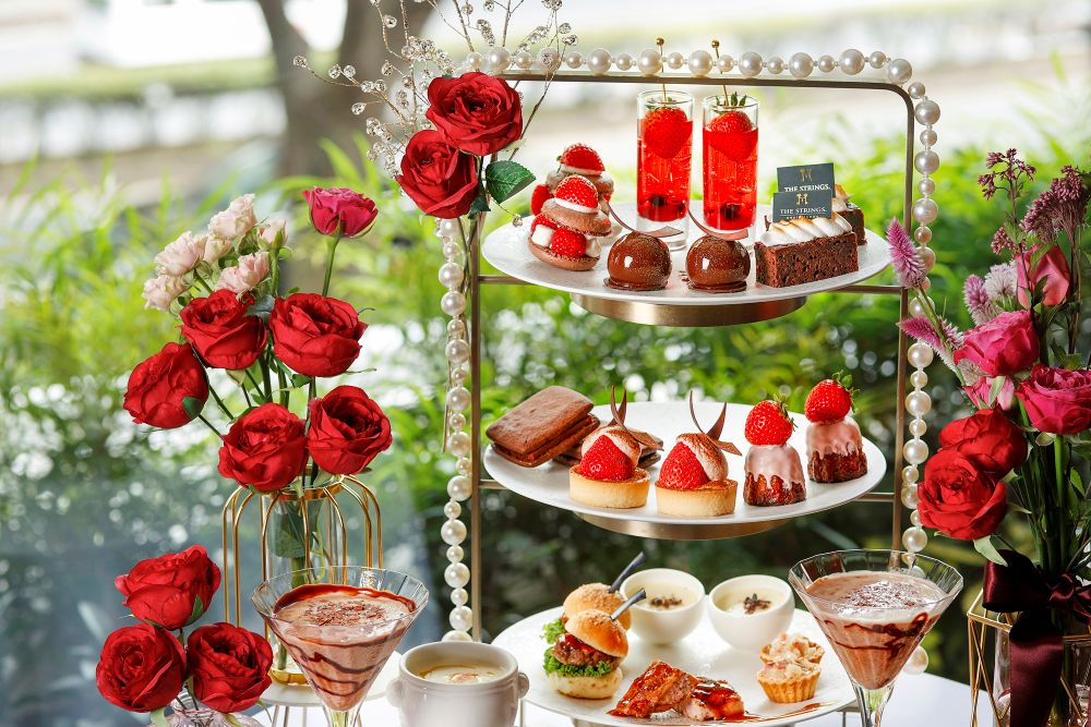 「～Red Luxe～ ストロベリー&ショコラ アフタヌーンティー」イメージ