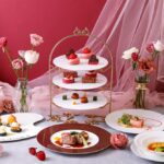 「ラ・プロヴァンス」にて販売する「ストロベリー＆ショコラアフタヌーンティー」ランチ・税込み6,380円～、ディナー・税込み8,690円～（いずれも別途サービス料）