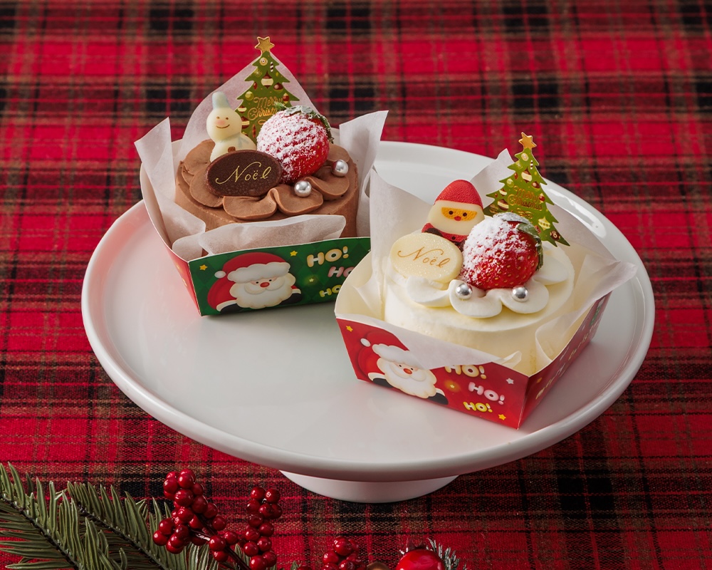 左から「ショコラプティデコレーション」、「プティデコレーション」各・税込み850円