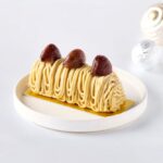 「和栗のモンブラン」税込み1,100円、テイクアウト・税込み1,000円