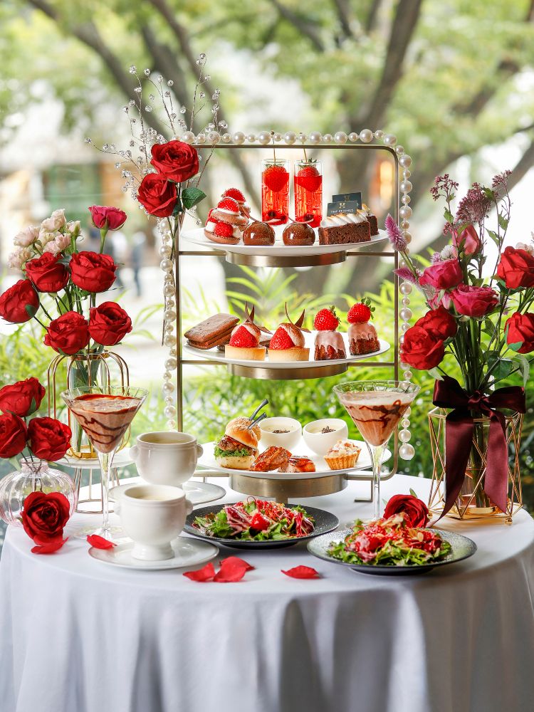 「～Red Luxe～ ストロベリー&ショコラ アフタヌーンティー」イメージ