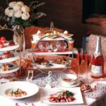 「ジリオン」にて販売する「ストロベリー＆ショコラアフタヌーンティー」税込み6,270円～（別途サービス料）