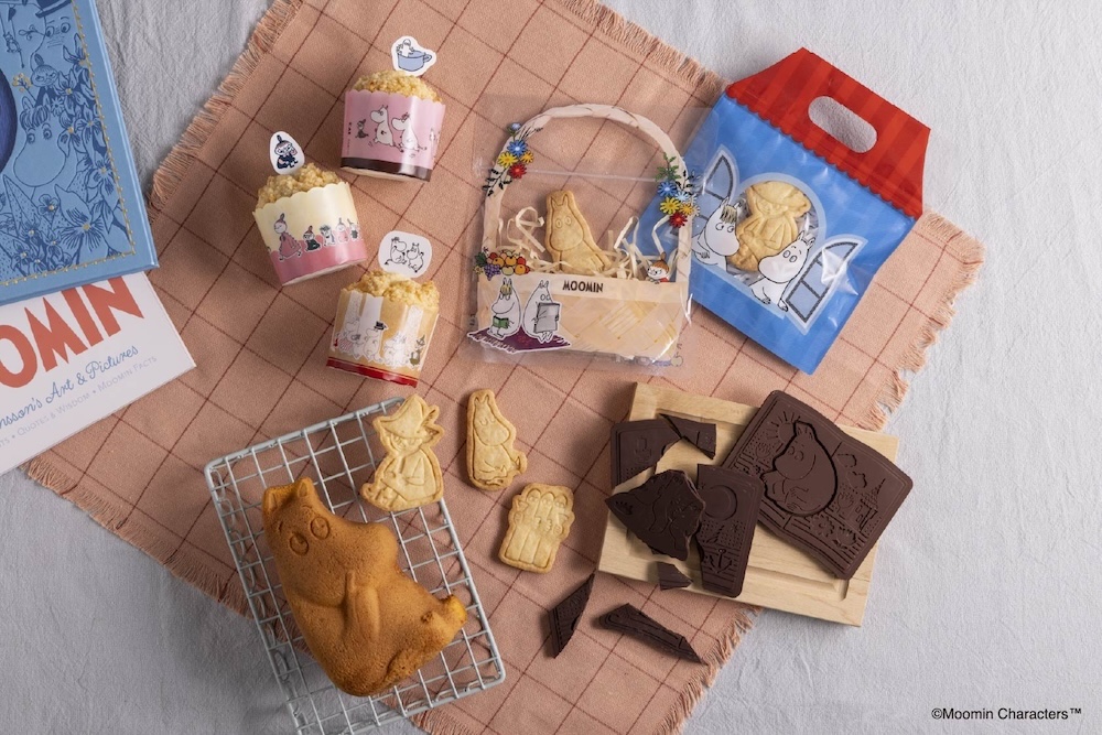 貝印とムーミンのコラボレーション製菓用品シリーズ第2弾イメージ