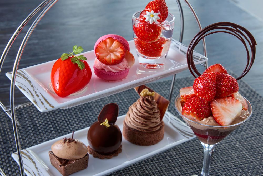 「いちごvsチョコレートアフタヌーンティーランチ」イメージ