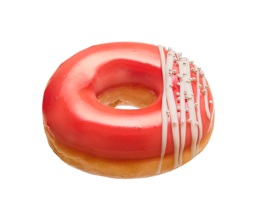 「ラッキー ストロベリーリング」イートイン・税込み319円、テイクアウト・税込み313円