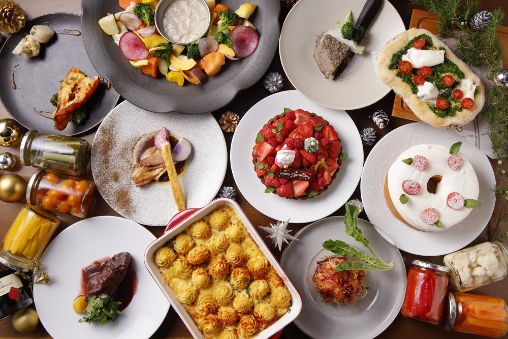 「クリスマスランチビュッフェ」税込み5,500円(サービス料含む)