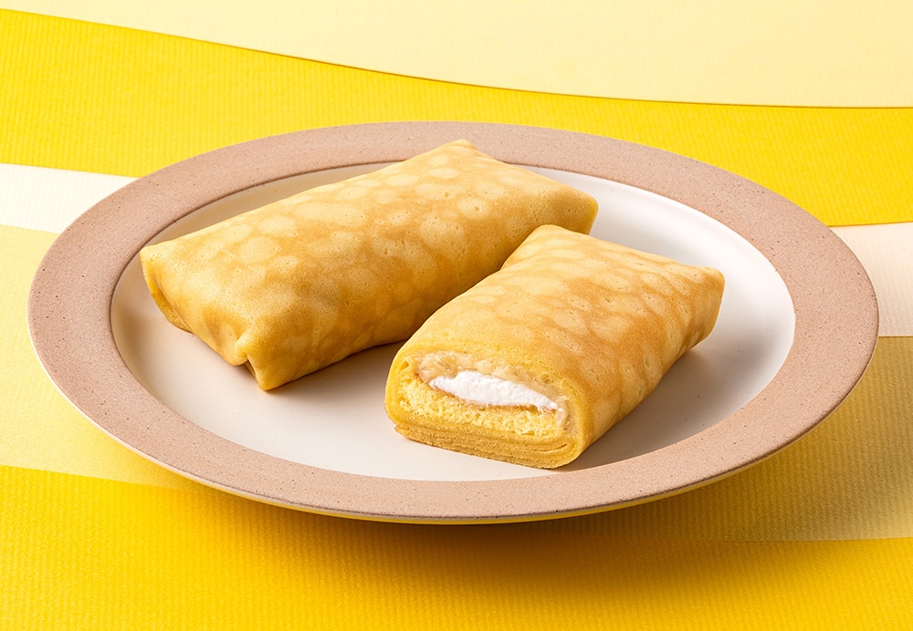 「バナナかすたあどクレープ」イメージ