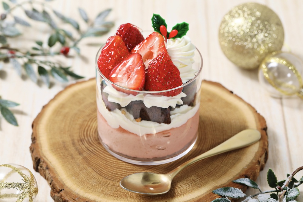 「苺とチョコレートのクリスマスパルフェ」イメージ