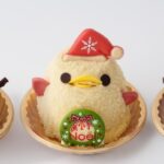 左から「雪だるまぴよりん」、「サンタぴよりん」、「トナカイぴよりん」