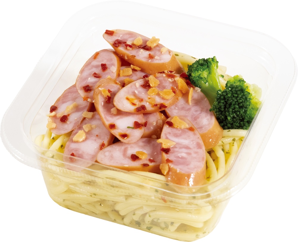 MANATO監修「ウインナーのおつまみペペロンチーノ」税込み280円