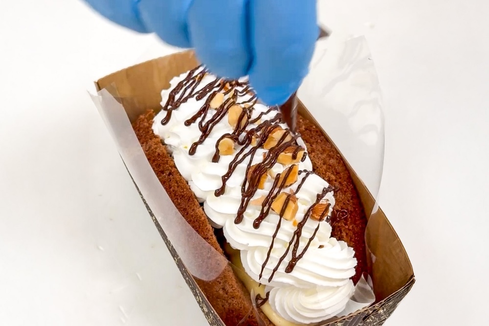 「チョコバナナ オムレット」イメージ