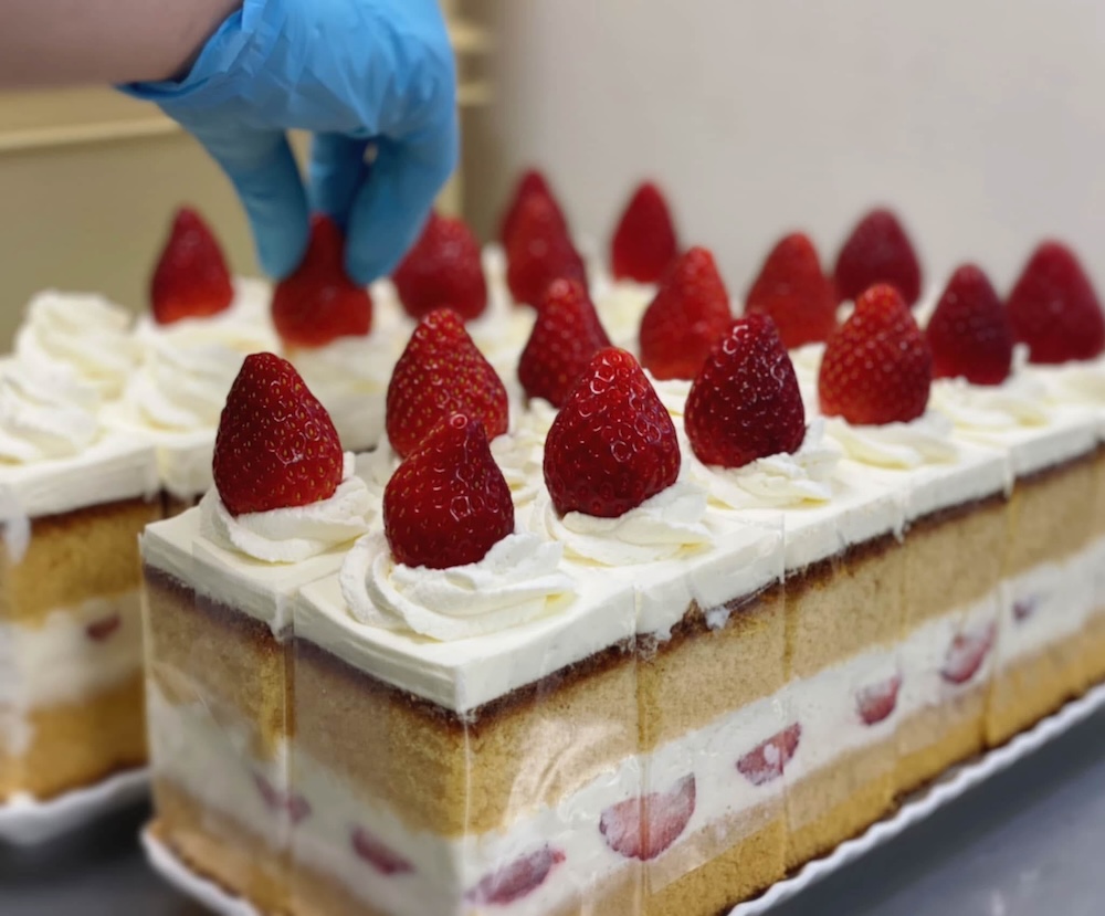 「カステラ ショートケーキ」イメージ