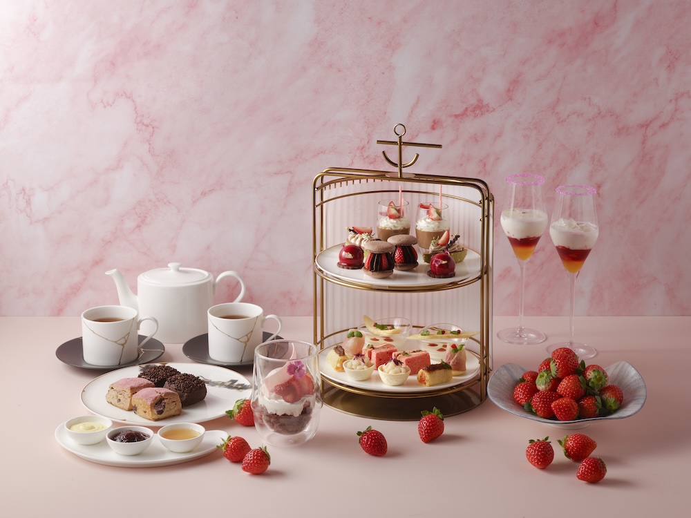 「恋するいちごアフタヌーンティー with リンツチョコレート」イメージ