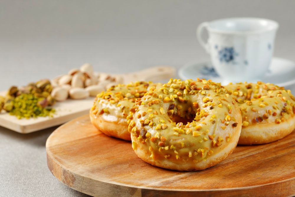 「ピスタチオクリームドッツ」税込み450円