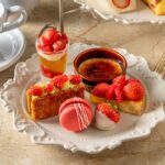 「苺とピスタチオのアフタヌーンティーセット」税込み3,600円