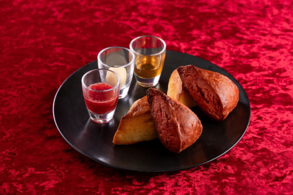 アフタヌーンティー「フレーズ・エ・ローズルージュ（Fraise et rose rouge）」イメージ