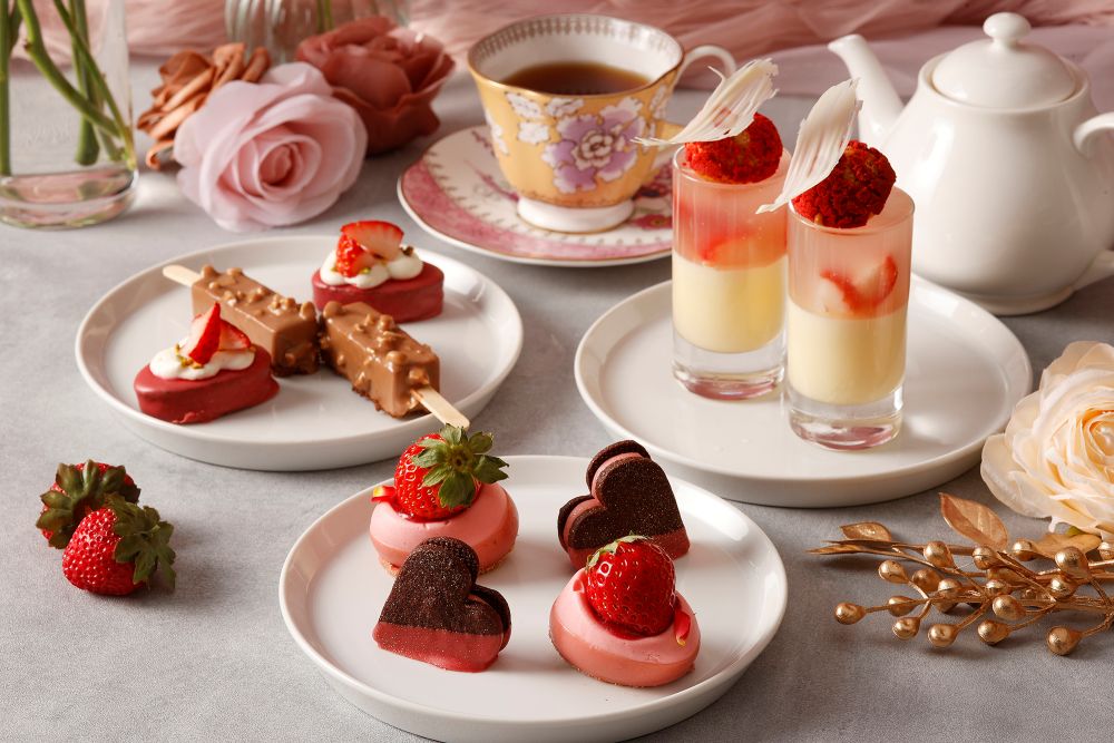 「ストロベリー＆ショコラアフタヌーンティー」イメージ