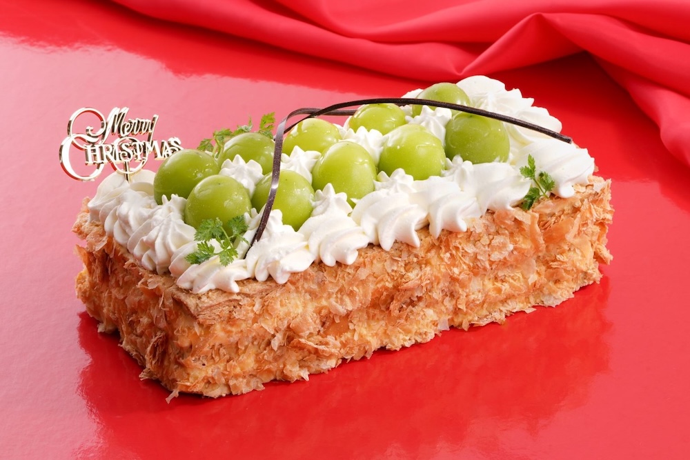 「シャインマスカットのミルフィーユ」イメージ