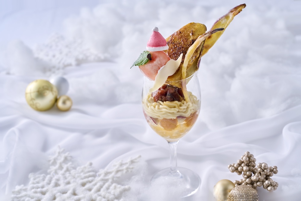 「サンタさんのスイーツグラス」イメージ