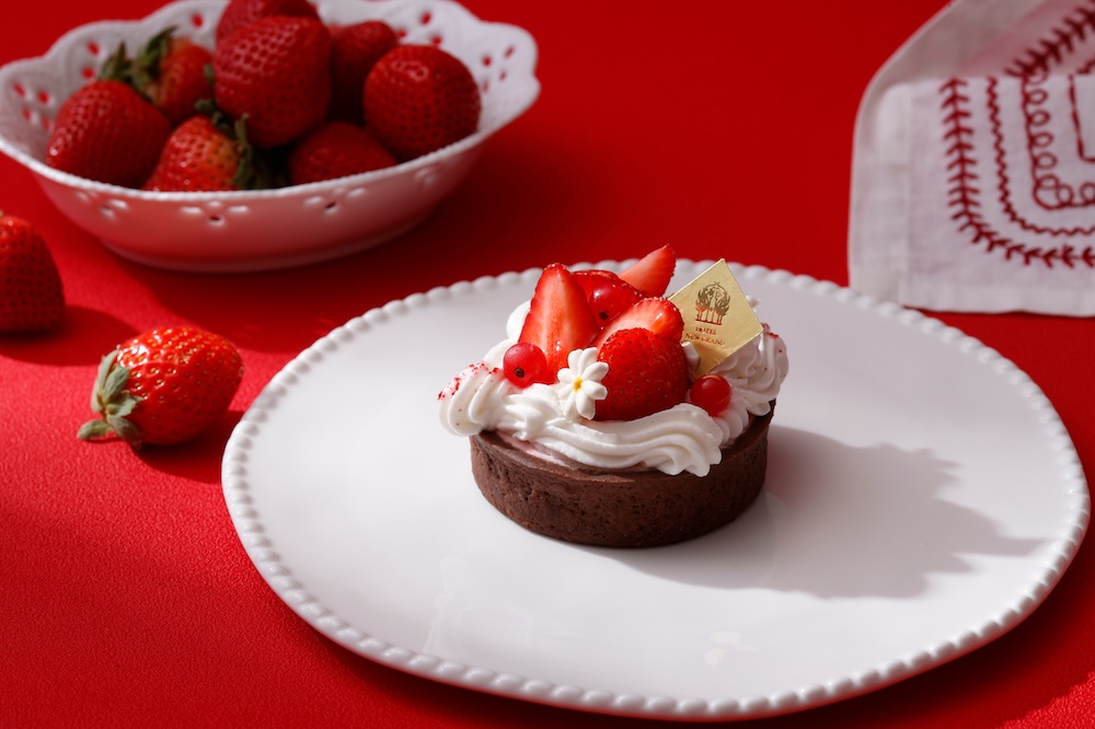 「タルト・フレーズ」イートイン・税込み1,645円（サービス料含む）、テイクアウト・税込み1,404円