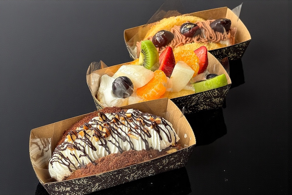 「お菓子の太陽」オムレット3種のイメージ