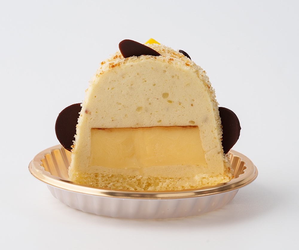 「中津川栗きんとんぴよりん」断面イメージ