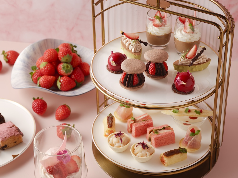 「恋するいちごアフタヌーンティー with リンツチョコレート」イメージ