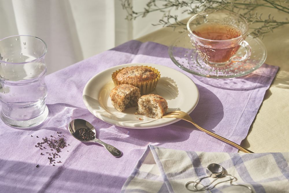 「ティーグレイスケーキ（アールグレイ）」3個入り・税込み1,080円