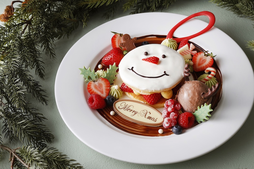 「スノーマンパンケーキ」イメージ