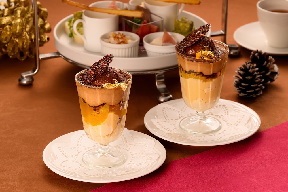 「ポム・ダダン アフタヌーンティー　チョコレートと冬の恵みが織りなす優雅な世界」イメージ