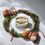 「リボンデニッシュ」500円、中央「ローストビーフサンド」800円