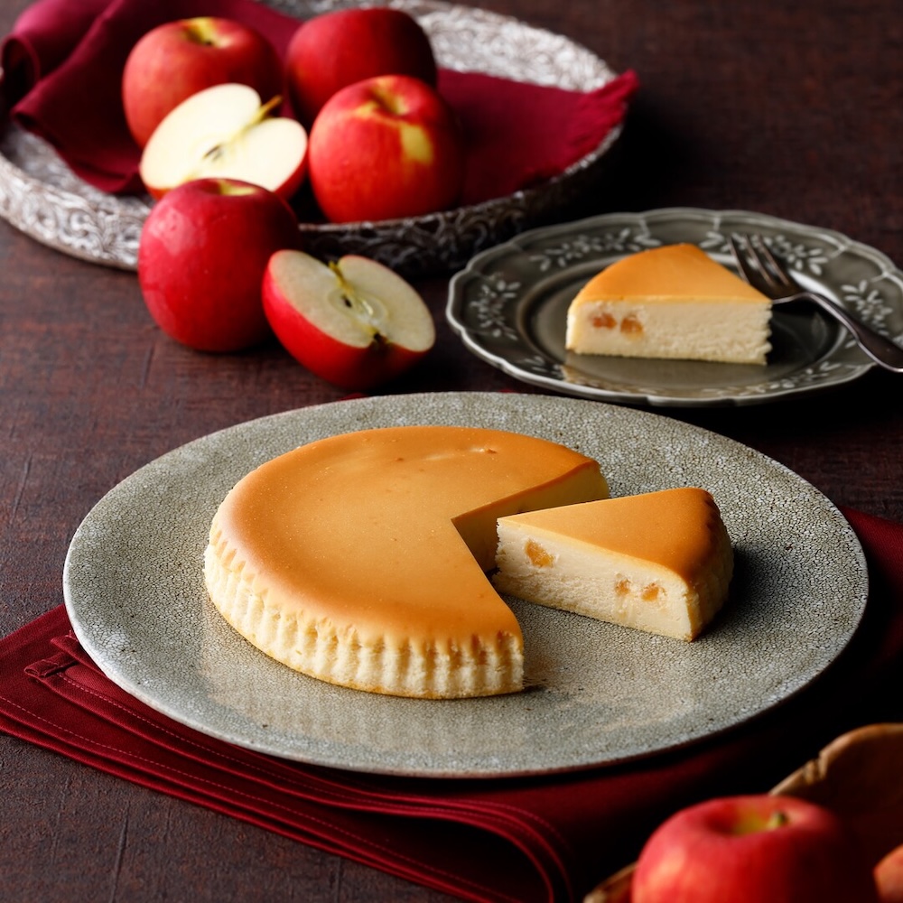 ロングセラー商品「御用邸アップルチーズケーキ」イメージ